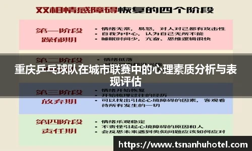 重庆乒乓球队在城市联赛中的心理素质分析与表现评估